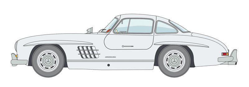 3612 - MERCEDES-BENZ 300 SL GULLWING - Imagem 13