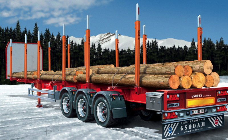 3868 - TIMBER TRAILER