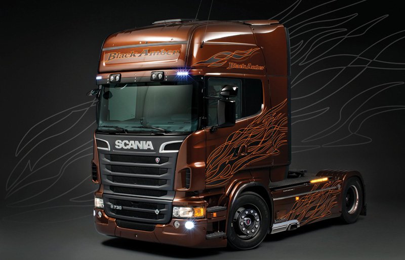 3897 - SCANIA R730 ''BLACK AMBER''