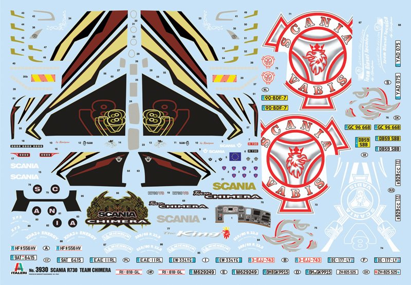3930 - SCANIA R730 STREAMLINE "TEAM CHIMERA" - Imagem 9