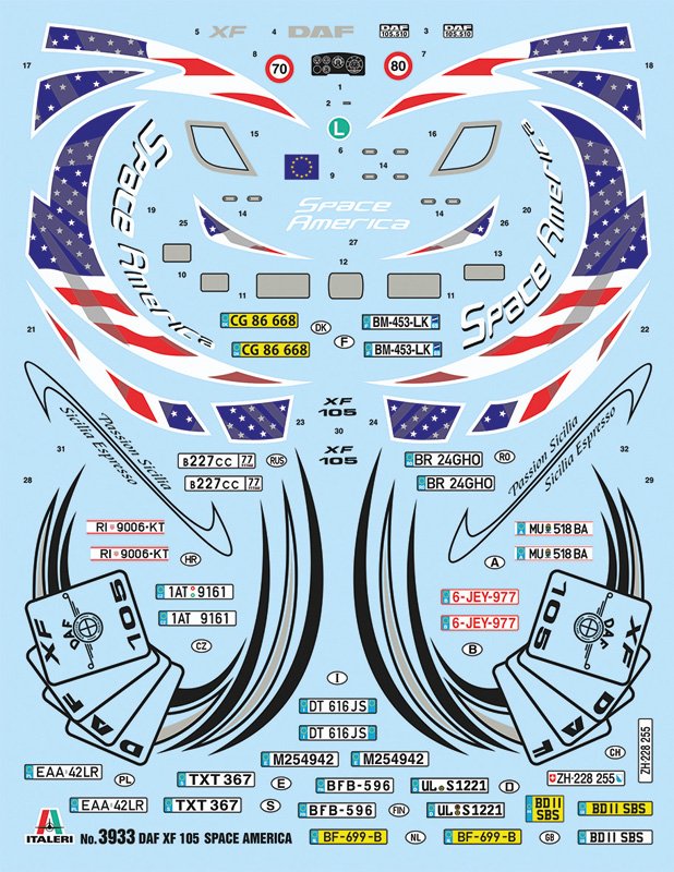 3933 - DAF XF-105 "SPACE AMERICA" - Imagem 6