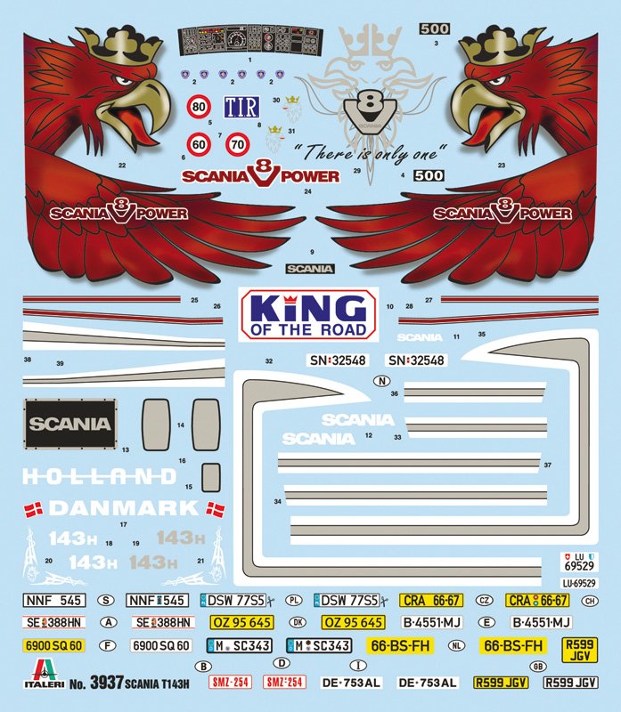 3937 - Scania T143H 6x2 (1 : 24) - Imagem 8