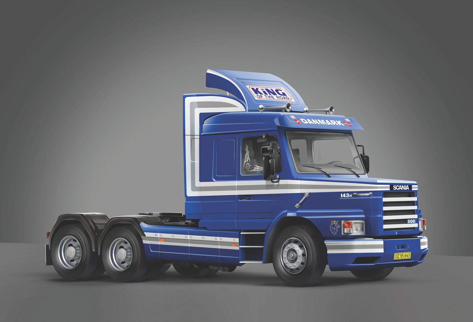 3937 - Scania T143H 6x2 (1 : 24) - Imagem 9