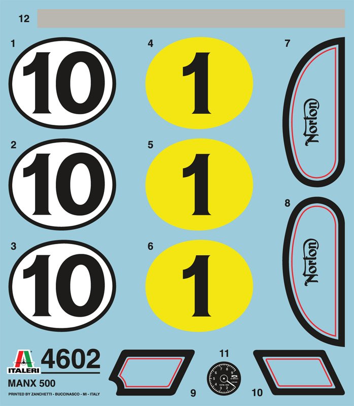 4602 - NORTON MANX 500cc 1951 - Imagem 8