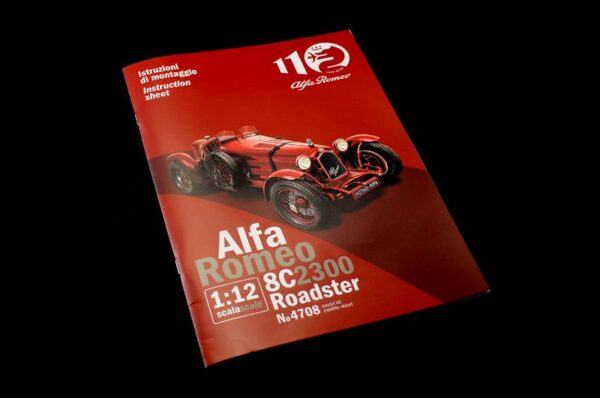 4708 - Alfa Romeo 8C 2300 Roadster - Italeri