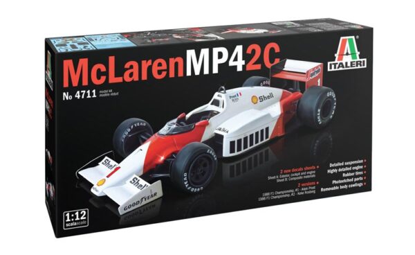 4711 - Mc Laren MP4/2C Prost Rosberg - Italeri