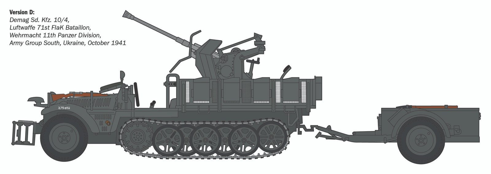 6395 - SD.KFZ. 10/4 WITH FLAK 30 - Imagem 6