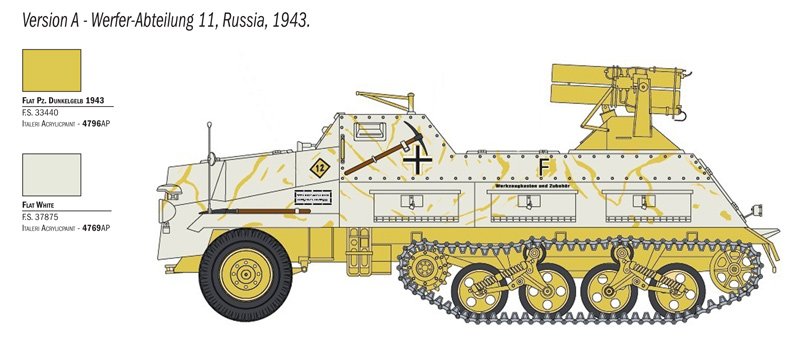 6546 - 15 cm. PANZERWERFER 42 AUF SD.KFZ. 4/1 - Imagem 6