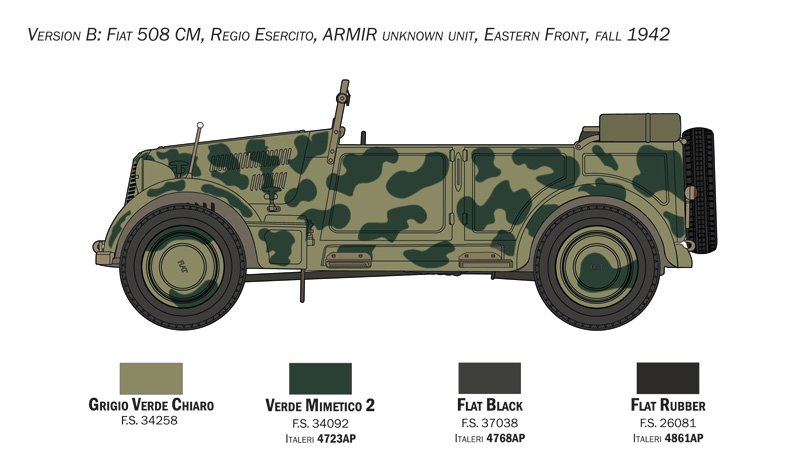 6550 - Fiat 508 CM Coloniale with Crew - Imagem 6