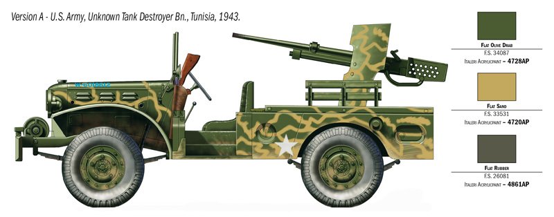 6555 - M6 GUN MOTOR CARRIAGE WC-55 - Imagem 3