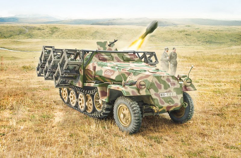 7080 - Sd. Kfz. 251/1 Wurfrahmen Stuka zu Fuss