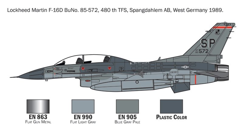 72009 - F-16 C/D Night Falcon (Compl. Set) - Imagem 7