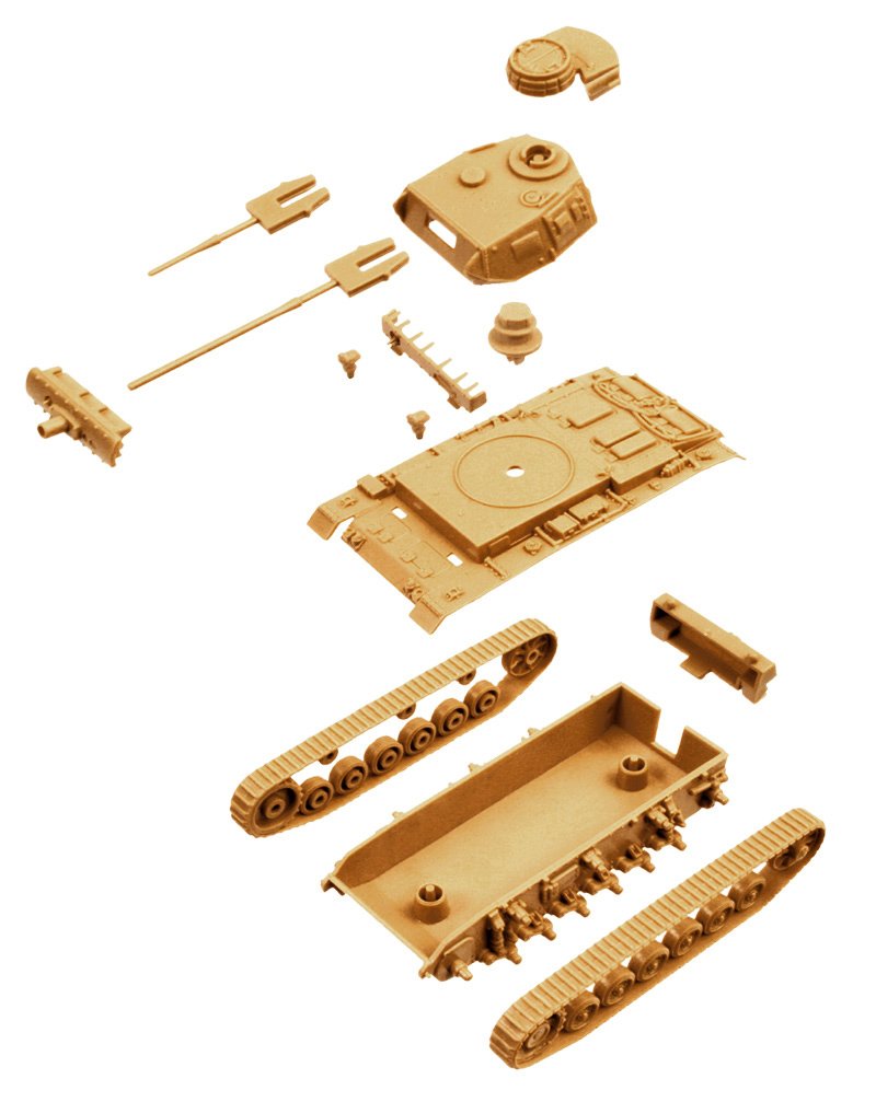 7507 - PZ. KPFW. III - FAST ASSEMBLY - Imagem 4