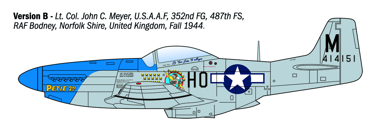 1484 - P - 51D MUSTANG ACES - Imagem 4