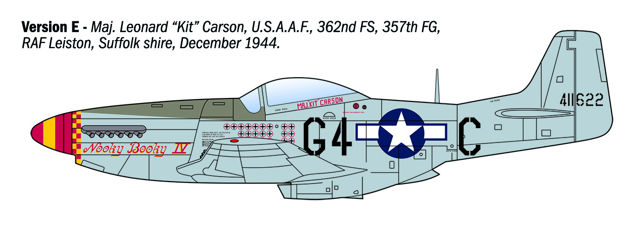 1484 - P - 51D MUSTANG ACES - Imagem 7